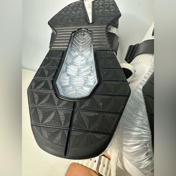 Nike Romaleos 4 White Black Men Weightlifting Cross Training Crossfit Shoes - Picture 7 of 10